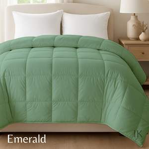 Edredón de microfibra suave con inserto de edredón | Estilo de hotel Ligero Edredón para todas las estaciones Ropa de cama personalizada - Product Image 1