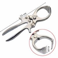 Pince de castration en acier inoxydable sans sang pour porcs et moutons, outil de castration, forceps de castration, meilleure qualité, prix bas, fournisseur