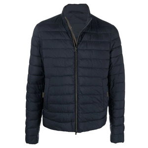 Chaqueta Bomber Acolchada Ligera y Plegable para Hombre, Abrigo Casual Cálido de Invierno con Cuello Alto, Reversible, Impermeable y Ecológico - Product Image 1