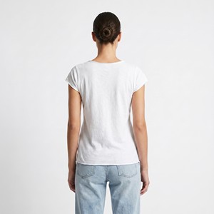 Simple <b>Short</b>-<b>Sleeve</b> <b>Henley</b> T-Shirt, 100% Cotton, One Size Fits All (Sizes 36–42) - Product Image 2