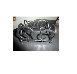 Support de sous-verre en métal personnalisé, artisanat en gros, décoration de table de chambre d'hôtel, support de sous-verre en métal à vendre - Product Image 2