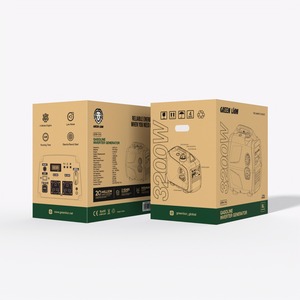 Màu xanh lá cây sư tử gtr174 xăng máy phát điện biến tần với năng lượng mặt trời bảng điều khiển và pin lithium ion hoạt động trên xe nguồn điện - Product Image 2