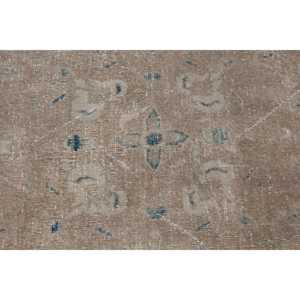 9.9x14.5 ft Rug, Turkish Vintage Oversize Rug, <b>Brown</b> <b>Wool</b> Rug - Product Image 5