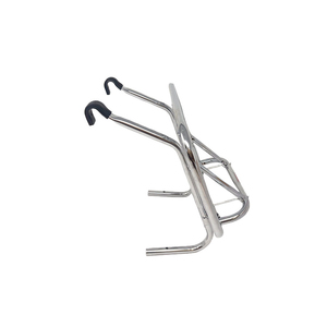 Accesorio de portaequipajes delantero cromado para modelos Lambretta + Vespa (SOLO SCOOTER CLÁSICO) - Product Image 6