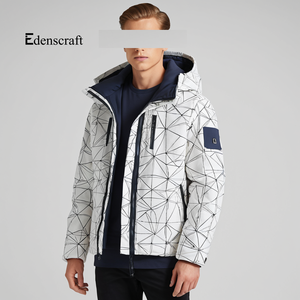 Veste de chasse à capuche en toile épaisse pour homme, imprimé camouflage, grande taille, hiver, chaude, durable, OEM, imperméable, respirante - Product Image 5