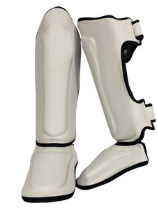 Protections de tibias en cuir de haute qualité pour MMA, Muay Thai et boxe - Product Image 6