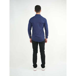 Camisa de Moda para Hombre DEMETER, 100% Algodón Popelina, Corte Entallado, Transpirable, Casual y de Vestir, Tallas hasta 6XL - Product Image 4