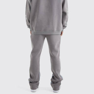 กางเกงลำลองสไตล์สตรีทแวร์ผ้าแคนวาสสีพื้นระบายอากาศได้ดีสำหรับผู้ชาย - Product Image 2