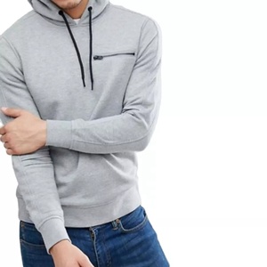 Sudaderas con capucha para hombre, jersey básico de algodón con forro polar personalizado, liso y teñido, al por mayor, el más vendido - Product Image 1
