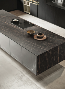 Armoires de cuisine en bois de style européen moderne modulaires de luxe personnalisées JY Project, écologiques, ensembles complets, étagères réglables - Product Image 3