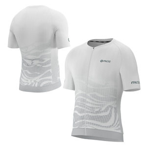 Maillot de cyclisme à manches courtes léger et respirant pour homme - DUNE Blanc Polyester - Product Image 5