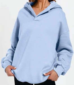 เสื้อฮู้ดและสเวตเตอร์ถักแบบลำลองของผู้หญิงคอลเลกชั่นซิปคอปกปักลายสำหรับฤดูหนาวใส่สบายทุกโอกาส ODM - Product Image 6