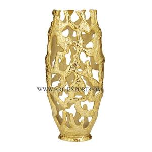 Vases à fleurs créatifs en bois de teck de différentes tailles faits à la main de couleur noire pour mariage café ferme Vases et pots à fleurs décoratifs - Product Image 6