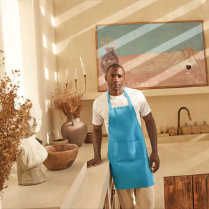 Delantal de Cocina sin Mangas BEAM 100% Poliéster No Tejido, Transpirable, Ecológico, Absorbente de Humedad, Ahorra Agua, con Bolsillo Frontal - Product Image 3