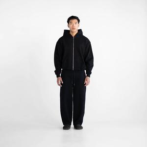 Conjunto de Sudadera y Pantalones Deportivos de Invierno 2025 de Primera Calidad, Bordados Personalizados, Corte Regular para Hombre, Sudaderas con Capucha - Product Image 6