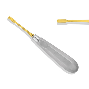 Premolar Extraction Dental Root Elevator Luxating Elevator #5S, 5.0mm Wide, Straight Teeth Surgery Dental Instruments - Product Image 2