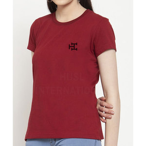 เสื้อยืดผู้หญิงน้ำหนักเบาเสื้อยืดผู้หญิงสไตล์ล่าสุดเสื้อยืดผู้หญิงสไตล์ปากีสถาน - Product Image 2