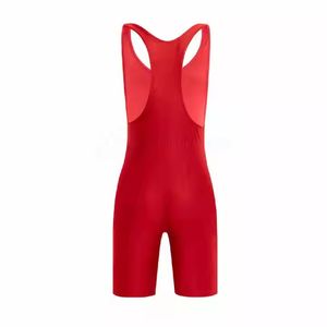 Combinaison d'haltérophilie nouvelle meilleure qualité Singlet de lutte Vêtements de corps grande taille pour hommes Singlets de lutte avec logo personnalisé - Product Image 2