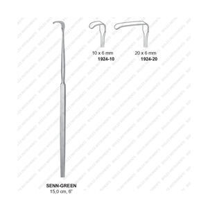 Retractor Lengenbeck de 22cm de alta calidad, instrumento ortopédico Manual hecho de acero inoxidable, instrumentos quirúrgicos acrílicos de plástico - Product Image 4