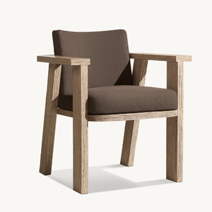 Chaise relaxante en teck avec mousse souple, adaptée à une utilisation en extérieur, résistante aux intempéries et de bonne qualité - Product Image 2