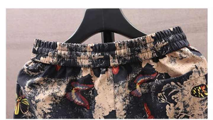 Nouveau short pour homme en toile, design estival, imprimé uni, avec logo imprimé, décontracté, sportif, séchage rapide, logo personnalisé - Product Image 3