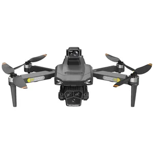 Drone balap Fpv uav P20, drone lipat 1080p 500m kendali jarak jauh, drone penghindar 2.4g 5g wifi