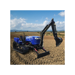 Tracteur agricole chenillé 32 CV, moteur diesel, boîte de vitesses, coupe-herbe, tondeuse à gazon, surveillance à distance, base sur chenilles - Product Image 5