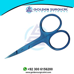 Ciseaux à ongles incurvés, ciseaux pour couper les cuticules, ciseaux professionnels à vente chaude OEM, ciseaux de manucure en gros - Product Image 2