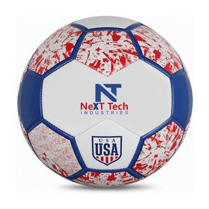 Ballon de football d'entraînement Next Tech Industries en matériau PU pour l'entraînement avec design personnalisé et logo personnalisé - Product Image 6