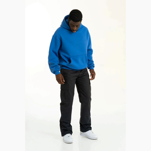 Sweat-shirts et hoodies pour hommes en coton 100% de qualité supérieure, coupe ample, impression personnalisée du logo, qualité lourde, tissu français - Product Image 3