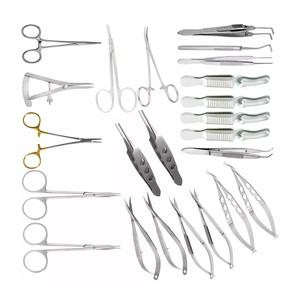 Ensemble de 23 Instruments de chirurgie des muscles oculaires pour corriger le désalignement des yeux - Product Image 2