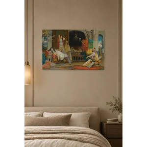Fida Gimenez Martin Scène de harems dans une salle de palais Impression sur toile - Product Image 1