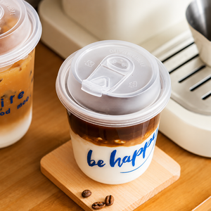 New design <b>cup</b> lid for wholesales custom <b>plastic</b> coffee <b>cups</b> made in China - Product Image 4