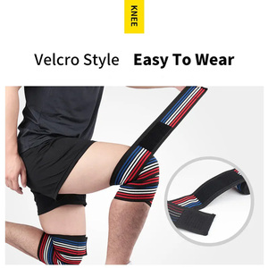 MESS SPORTS Bandes de genou et bandages de compression respirants en néoprène avec logo personnalisé pour la musculation - Product Image 2