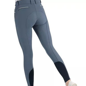 Service OEM Confortable Équitation Serré Sur Mesure Logo Imprimé Vêtements Équestres Pantalon D'équitation Culotte - Product Image 6