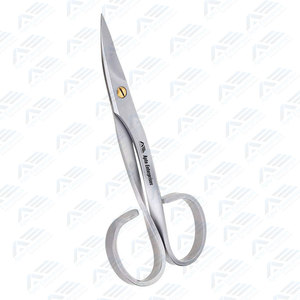 Ciseaux à cuticules professionnels en acier inoxydable, outil de manucure, coupe-ongles, éliminateur de peaux mortes, écologique, pour les ongles des doigts et des orteils - Product Image 4