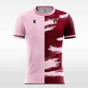 Camiseta de Fútbol Personalizada Profesional - 100% Poliéster Transpirable y de Secado Rápido, Colores y Logotipos Personalizados, Impresión por Sublimación de Alta Calidad - Product Image 1