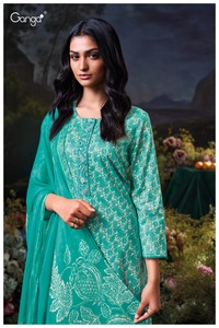 Salwar Kameez décontracté à la mode pour les femmes avec un design imprimé et un tissu respirant disponible au meilleur prix - Product Image 5