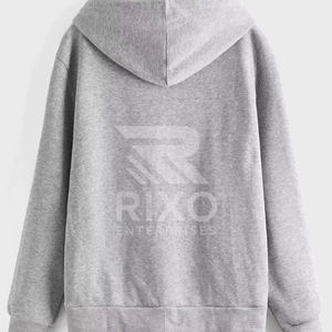 เสื้อฮู้ดซิปโอเวอร์ไซส์สำหรับผู้หญิง ผ้าฝ้าย 100% สำหรับฤดูหนาว เหมาะสำหรับเล่นกีฬาและออกกำลังกาย พร้อมบริการพิมพ์ลายดิจิทัลแบบ OEM - Product Image 4