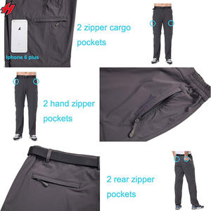 Pantalones de golf informales para exteriores para hombre, pantalones resistentes al desgaste de secado rápido para deportes al aire libre, senderismo y jogging - Product Image 4