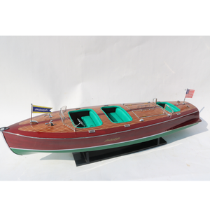 HACKER CRAFT MODELO DE ARTESANÍA DE MADERA BUENA CALIDAD CUALQUIER CANTIDAD PEDIDO HECHO EN VIETNAM ENTREGA RÁPIDA - Product Image 1