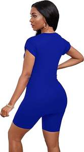 Ensemble de yoga sans couture pour femmes, tenue courte avec soutien-gorge sans manches et short, vêtements d'entraînement - Product Image 3