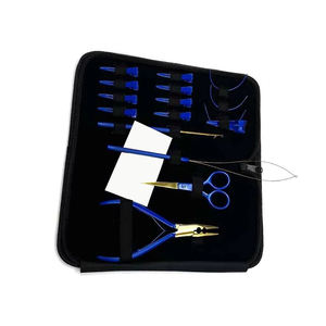 Kit Completo de Herramientas para Extensiones de Cabello Profesional, Alicates de Dos Orificios, Aguja, Anillo de Microenlace, Cierre de Cuentas y Juego de Herramientas para Abalorios - Product Image 5