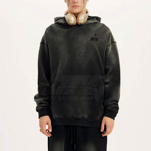 Basics Made in Pakistan Sudaderas con capucha de lana informal de invierno sólido para hombres Servicio OEM Último diseño - Product Image 3