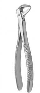 Pinzas ergonómicas manuales para extracción dental No. Instrumento Quirúrgico Reutilizable de Acero Inoxidable 75 con Recubrimiento de Cromo para Extracción Dental - Product Image 4