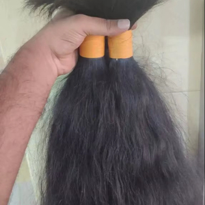 Extensions de cheveux indiennes de couleur personnalisée, haute qualité, légères, confortables à utiliser, meilleur prix par l'exportateur - Product Image 1