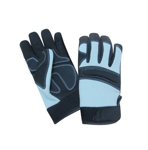 Guantes DE TRABAJO mecánicos de seguridad personalizados Guantes de trabajo de impacto con baja tasa al por mayor Guantes de trabajo de cuero de impacto - Product Image 1
