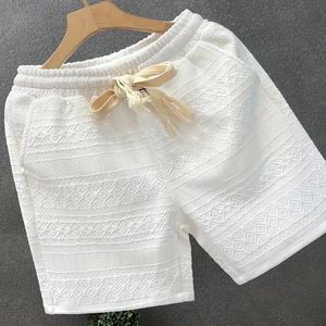 Shorts de plage pour hommes, séchage rapide, sublimés, fitness, taille élastique, décontractés, polyester, pour la natation - Product Image 5