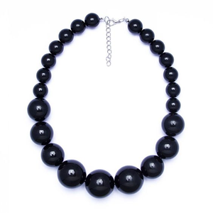 Collar de cuentas de resina personalizado de nuevo diseño, joyería de moda para mujeres y niñas, ideal para fiestas y bodas - Product Image 1