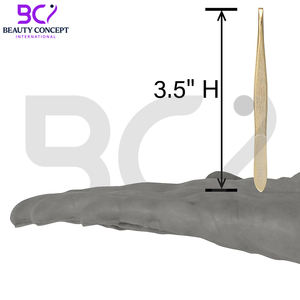 Pince à épiler pour sourcils Plasma Gold pour des sourcils parfaitement dessinés en couleur dorée, produit de qualité supérieure, pince à épiler de beauté - Product Image 6